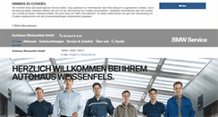 Desktop Screenshot of bmw-weissenfels.de